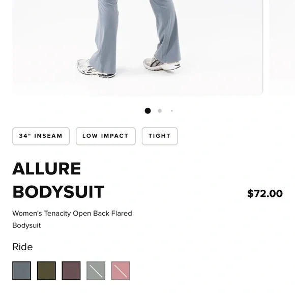 Alphalete Allure Tenacity Bodysuit - Picture 2 of 4